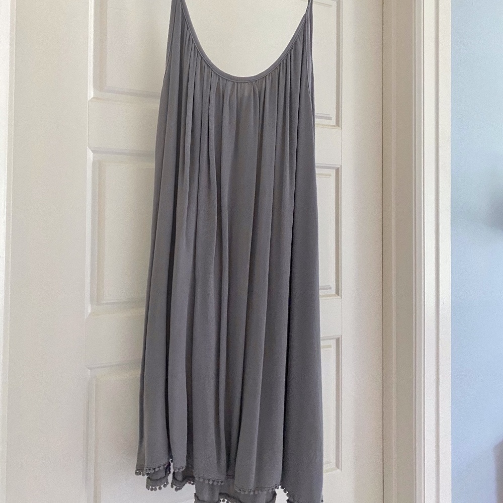 NWT Grey Boho Summer Dress